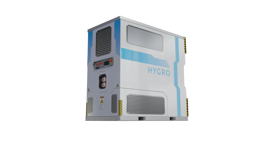 HYGRO Powergen Generator mobile construction site